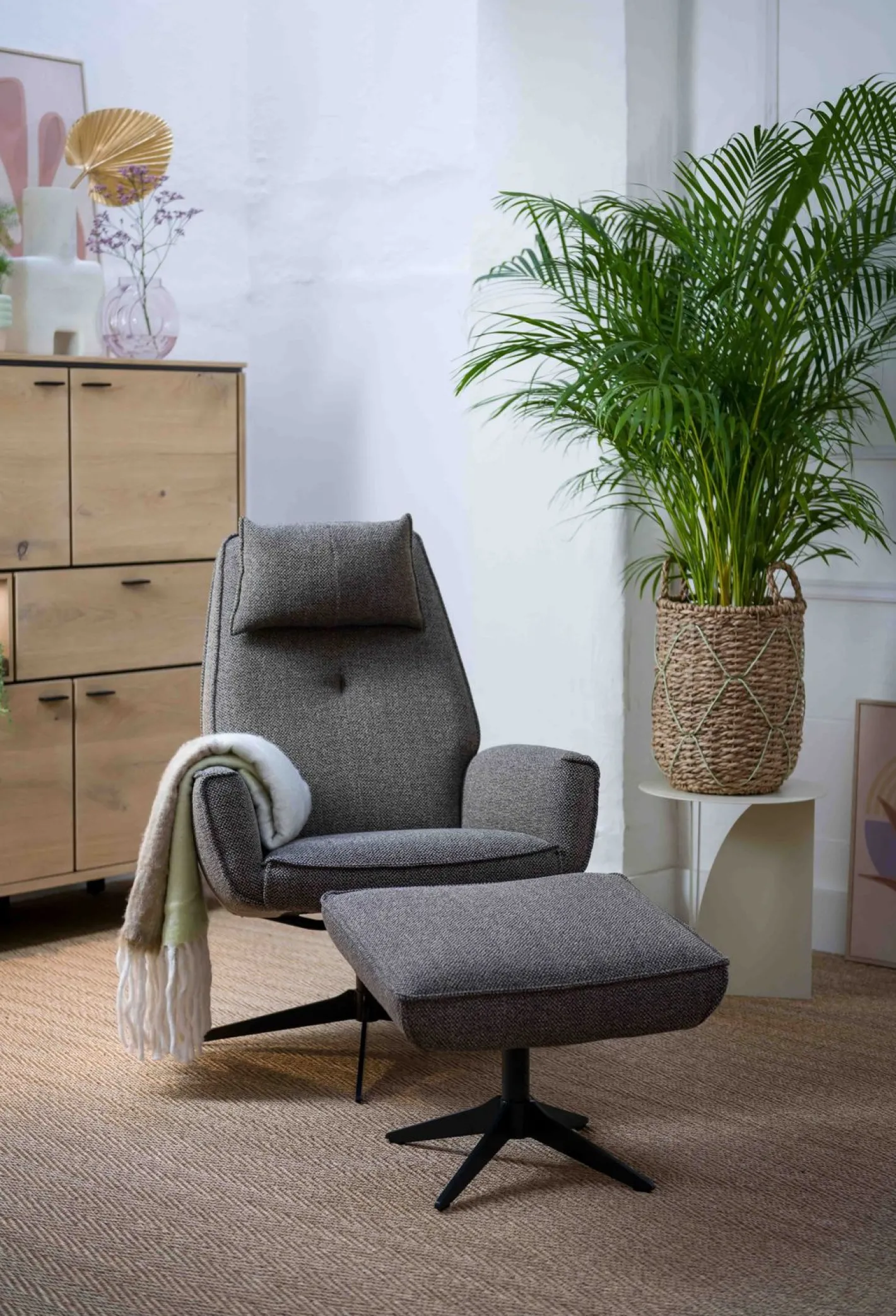 New Henders en Hazel Salerno Relaxfauteuil Camel