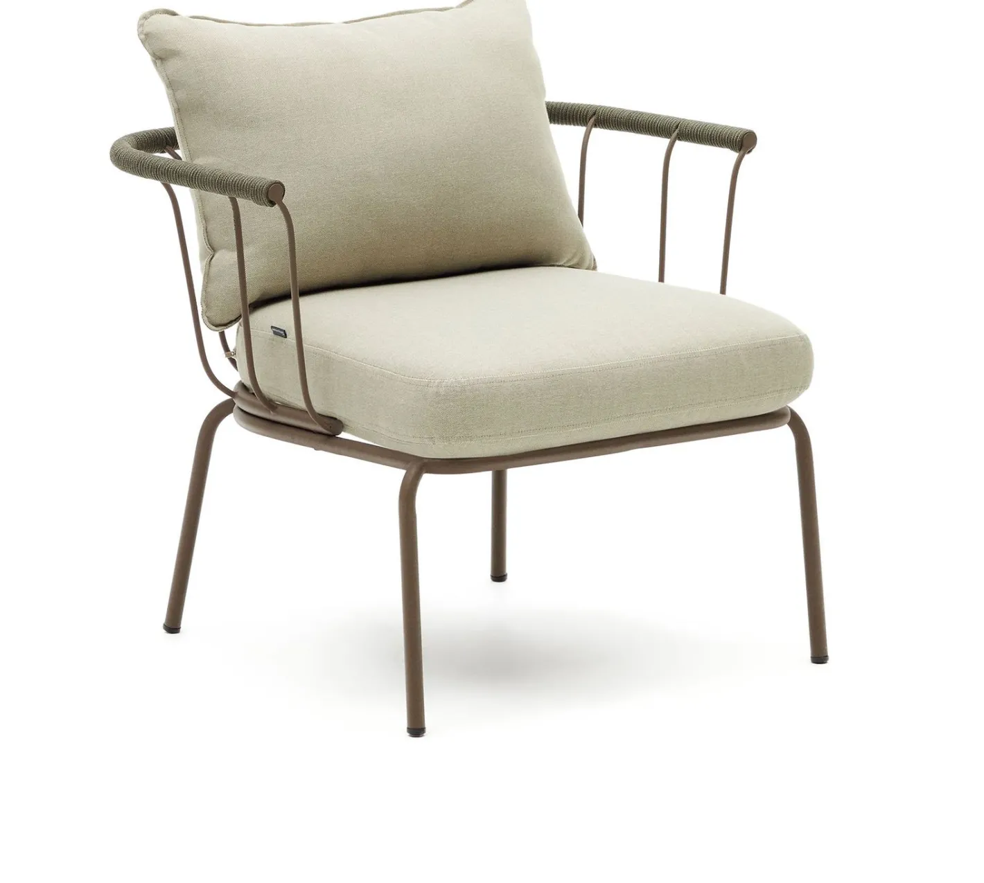 Sale Kave Home Salguer Outdoor Fauteuil Groen, Naturel