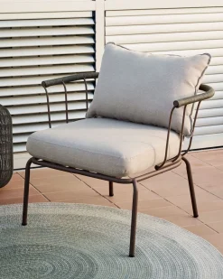 Sale Kave Home Salguer Outdoor Fauteuil Groen, Naturel