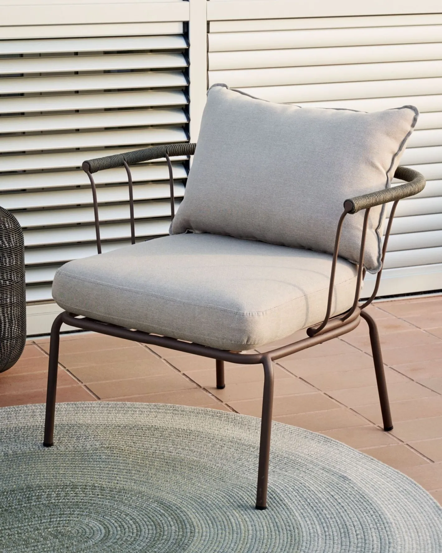 Sale Kave Home Salguer Outdoor Fauteuil Groen, Naturel
