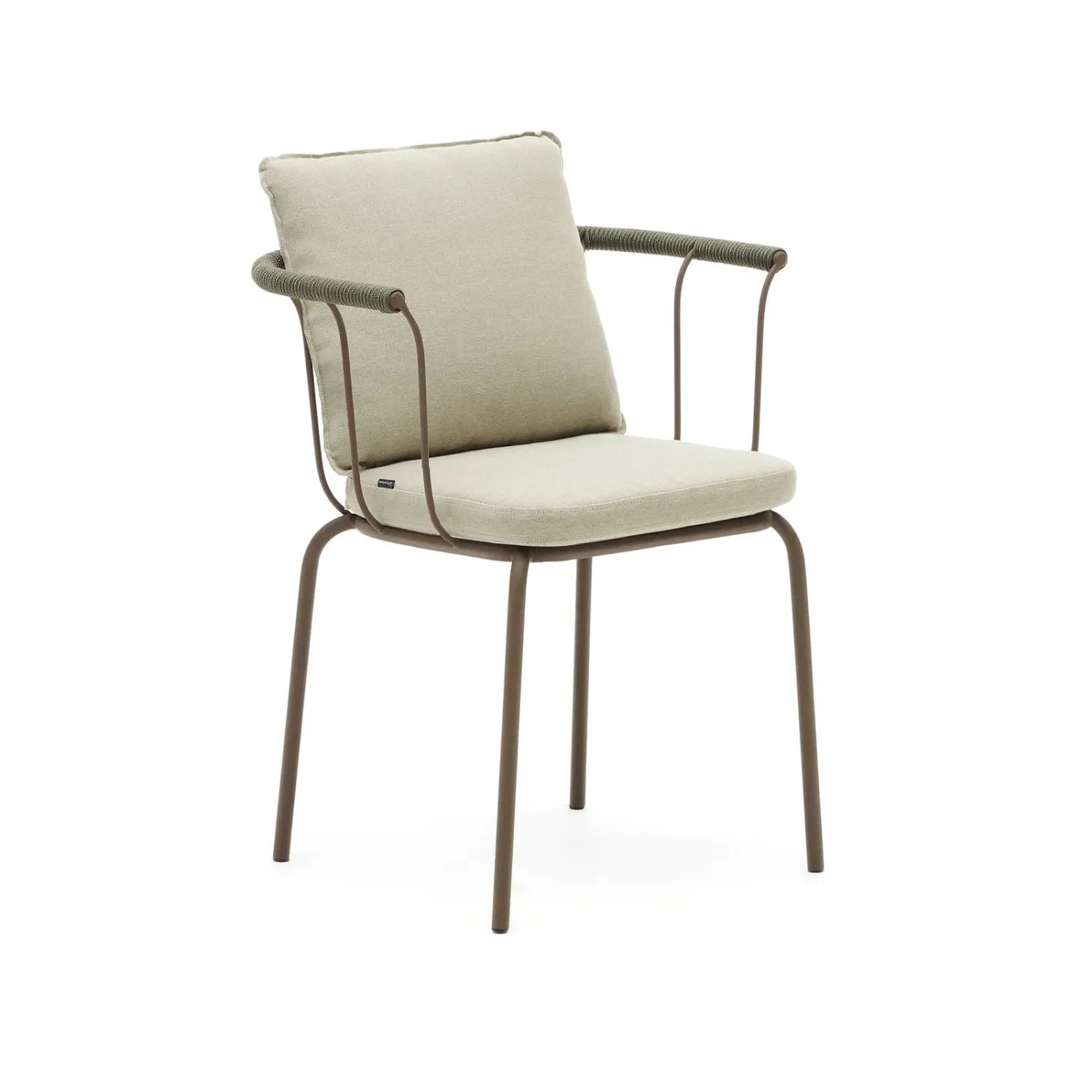 Hot Kave Home Salguer Tuinstoel Groen, Naturel