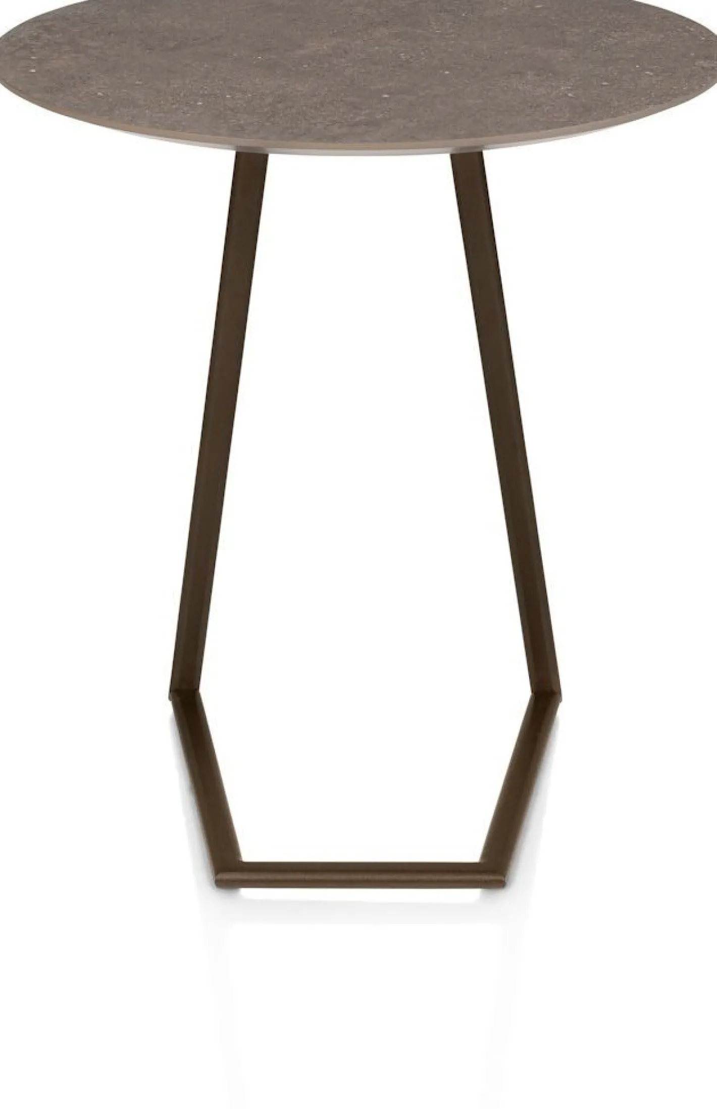 Discount XOOON Salutina Laptoptafel Steelbrown