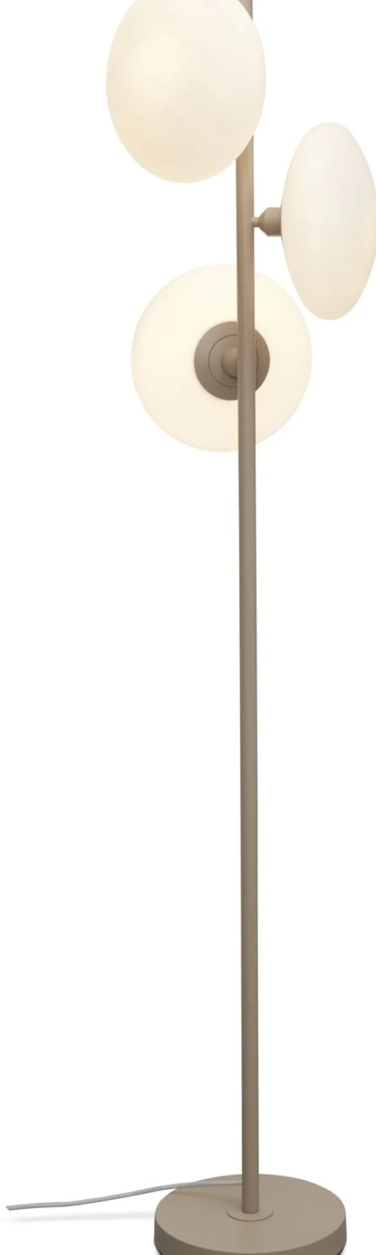 It's about RoMi Sapporo Vloerlamp White, Zand