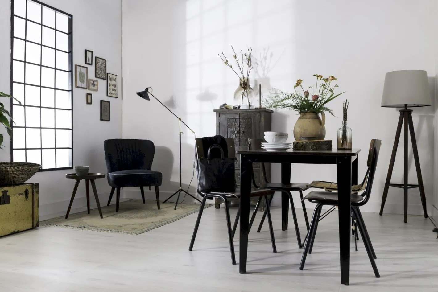Online Dutchbone Scuola Eetkamerstoel