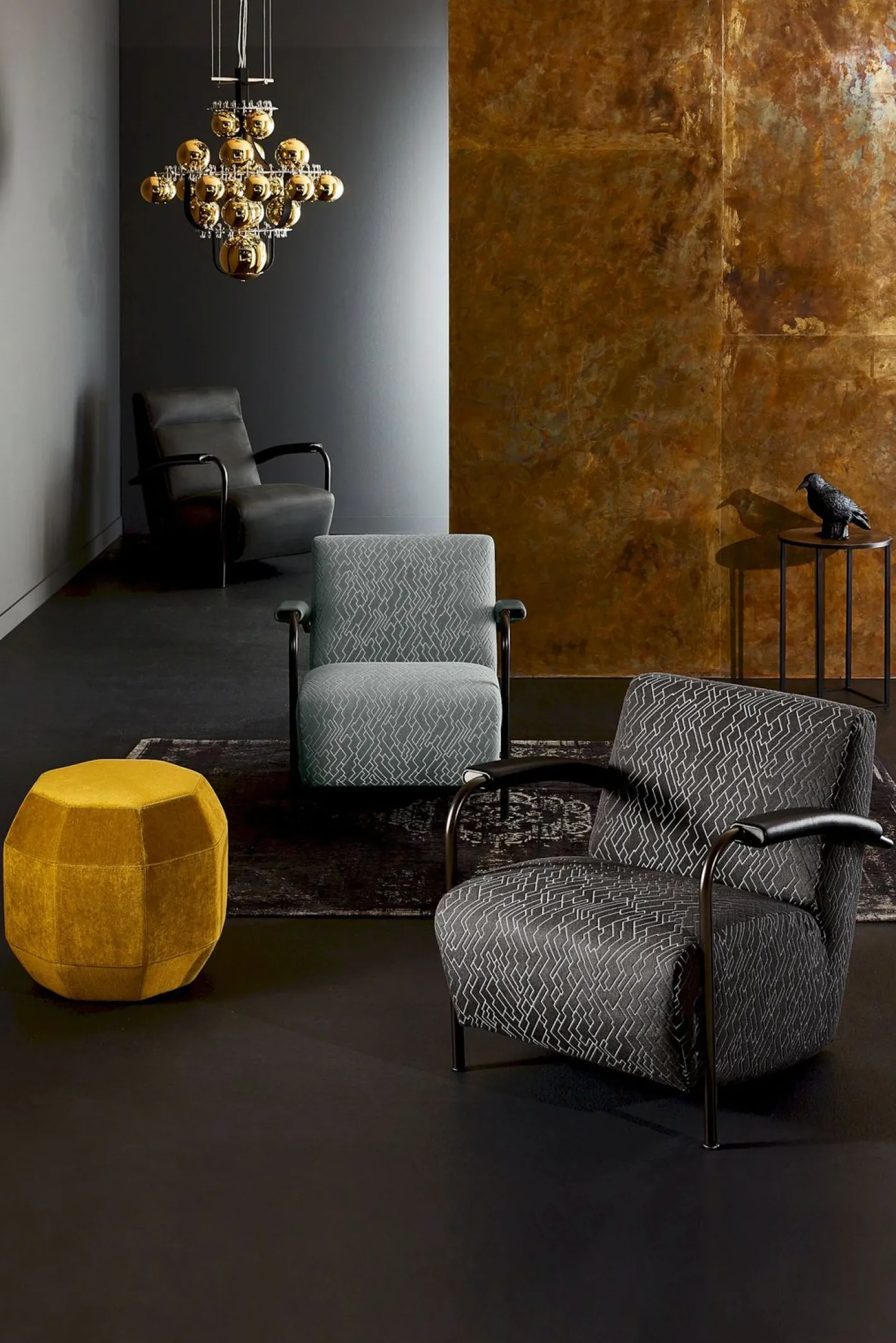 New Leolux Scylla Fauteuil Black