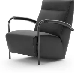 Outlet Leolux Scylla Fauteuil Black