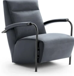 Outlet Leolux Scylla Fauteuil Black