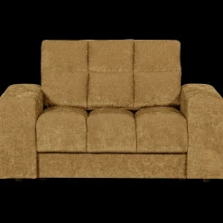 Clearance WOOOD Second Date Loveseat Gold
