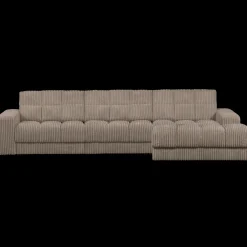 Clearance WOOOD Second Date Rib Chaise Longue Mud