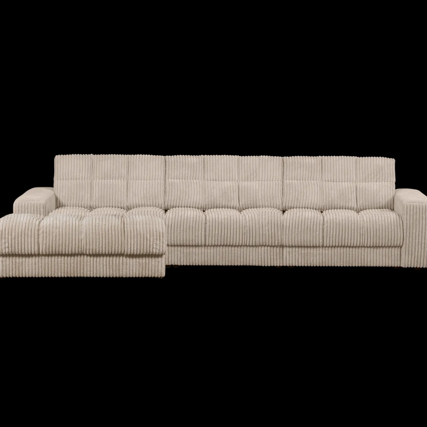 WOOOD Second Date Rib Chaise Longue Travertin