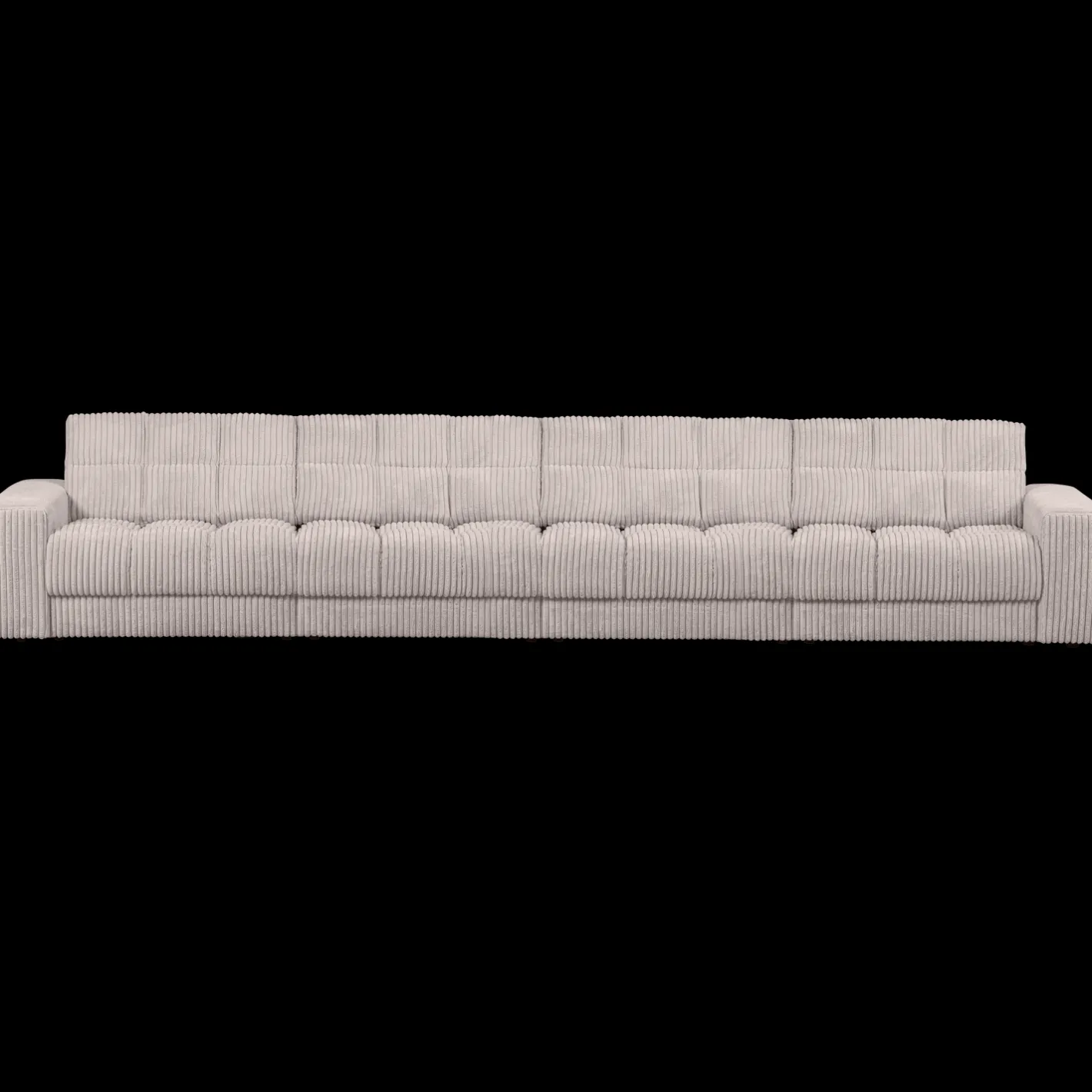 Sale WOOOD Second Date Rib 4-Zitsbank Natural