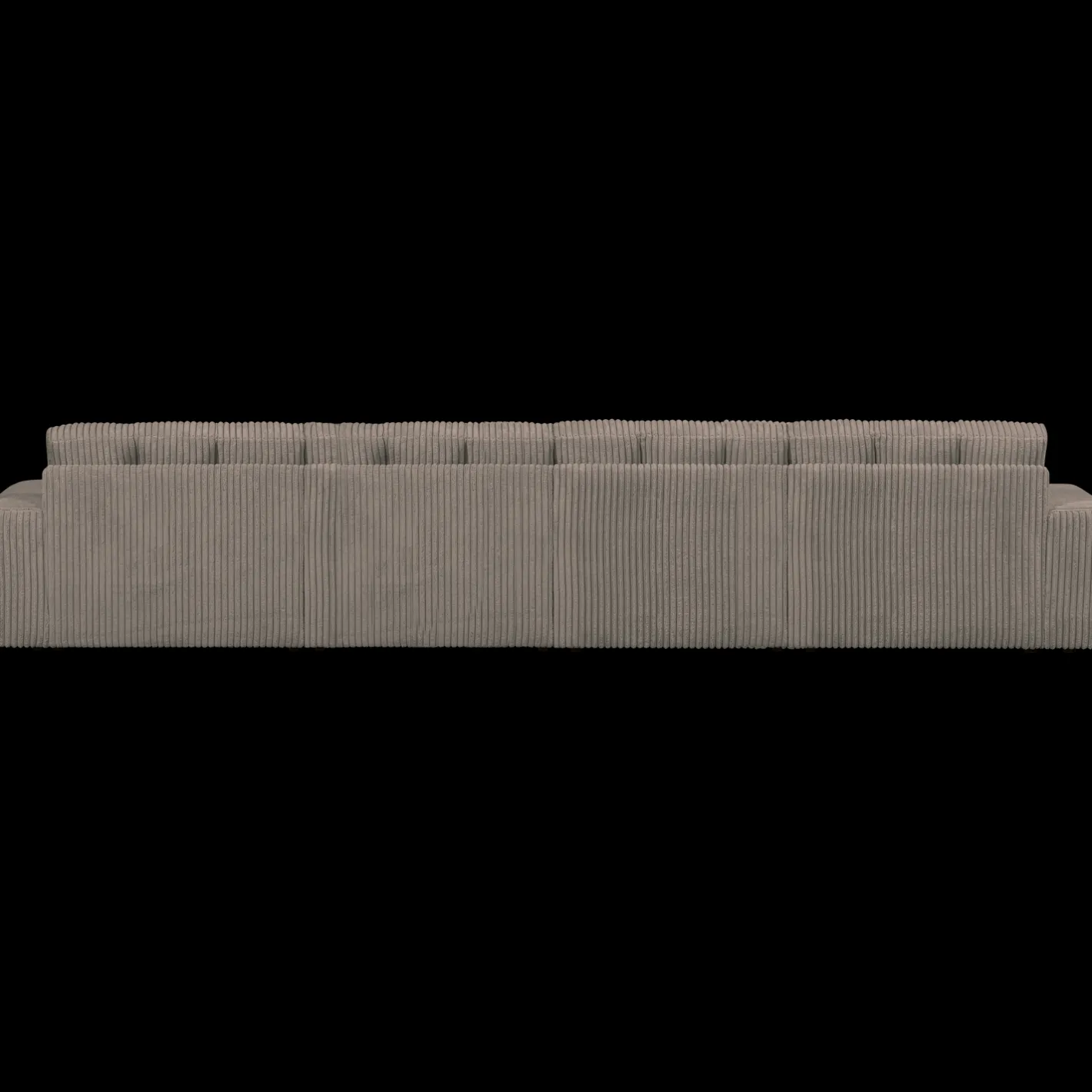 Clearance WOOOD Second Date Rib 4-Zitsbank Mud