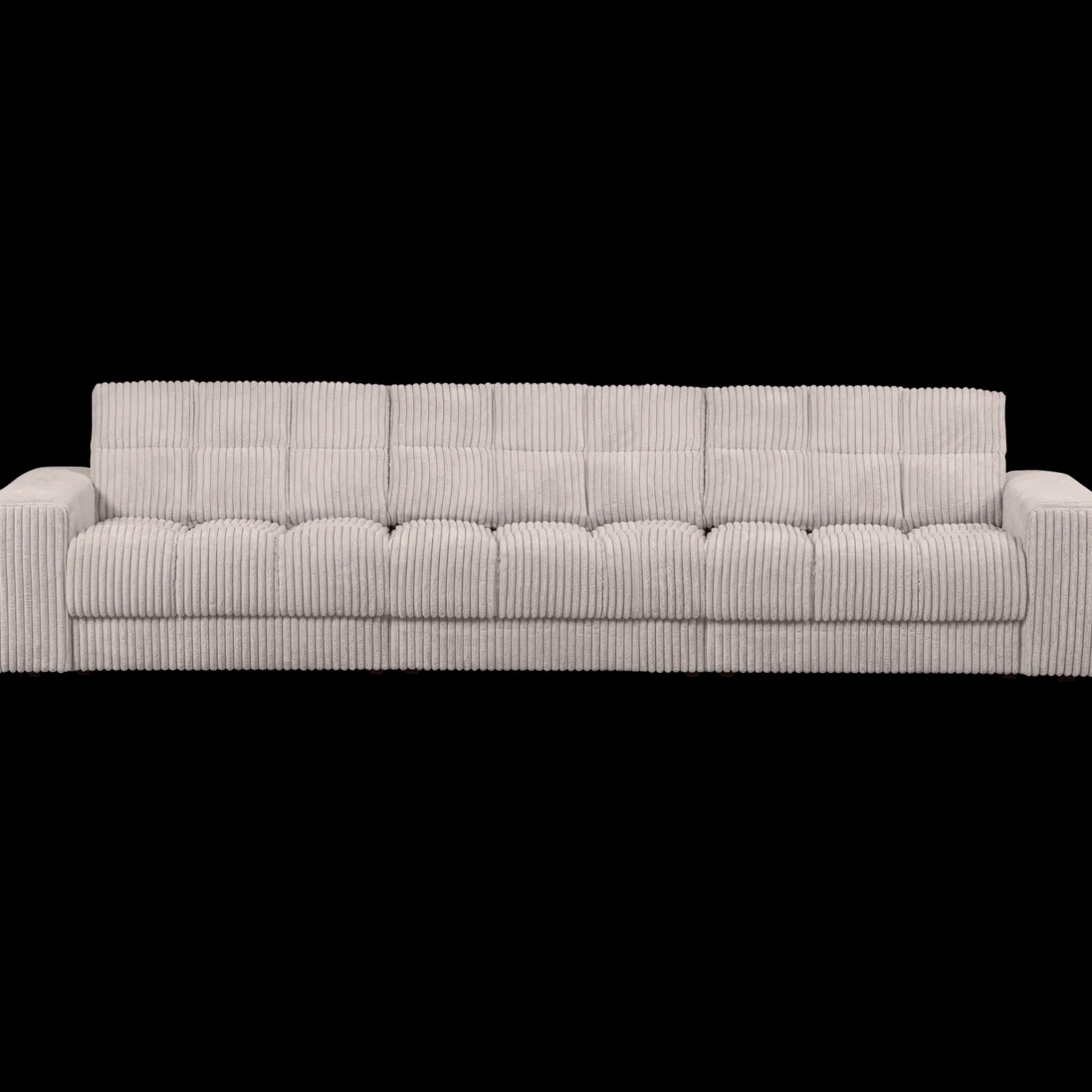 Sale WOOOD Second Date Rib 3-Zitsbank Natural