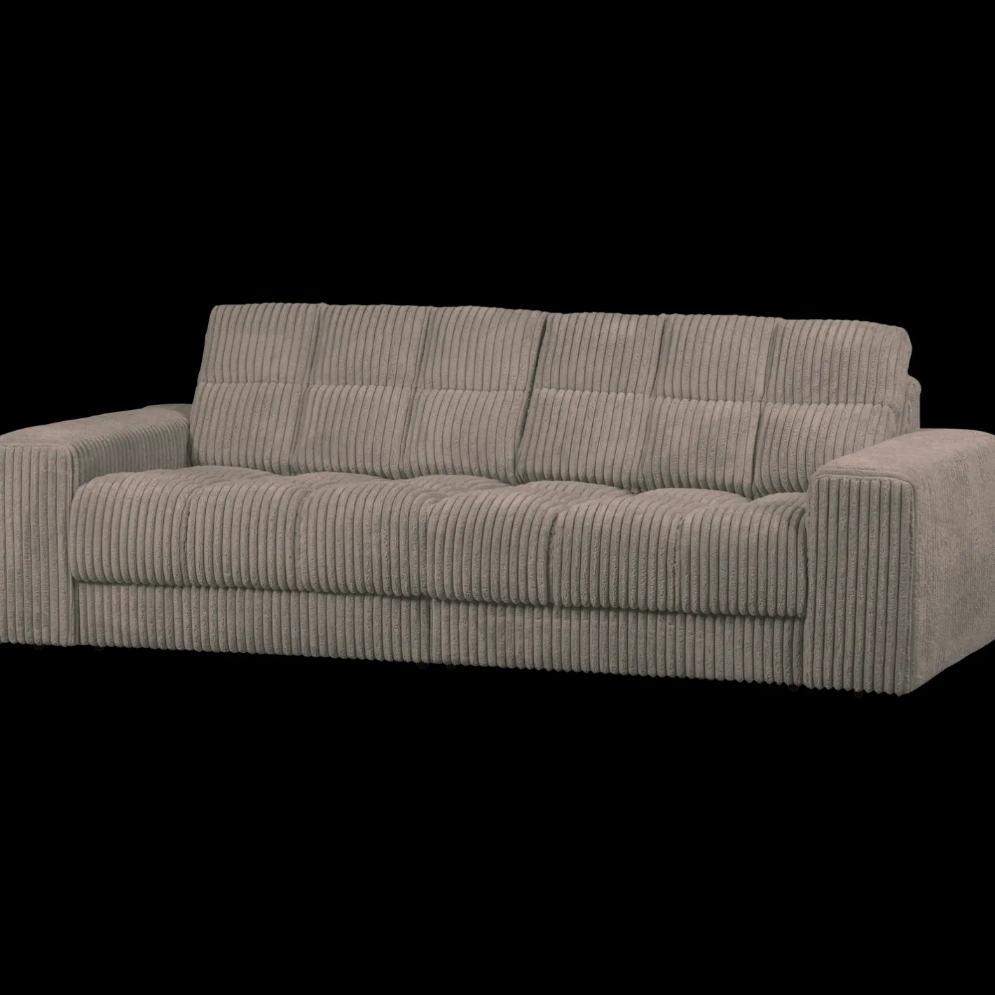 Clearance WOOOD Second Date Rib 2-Zitsbank Mud