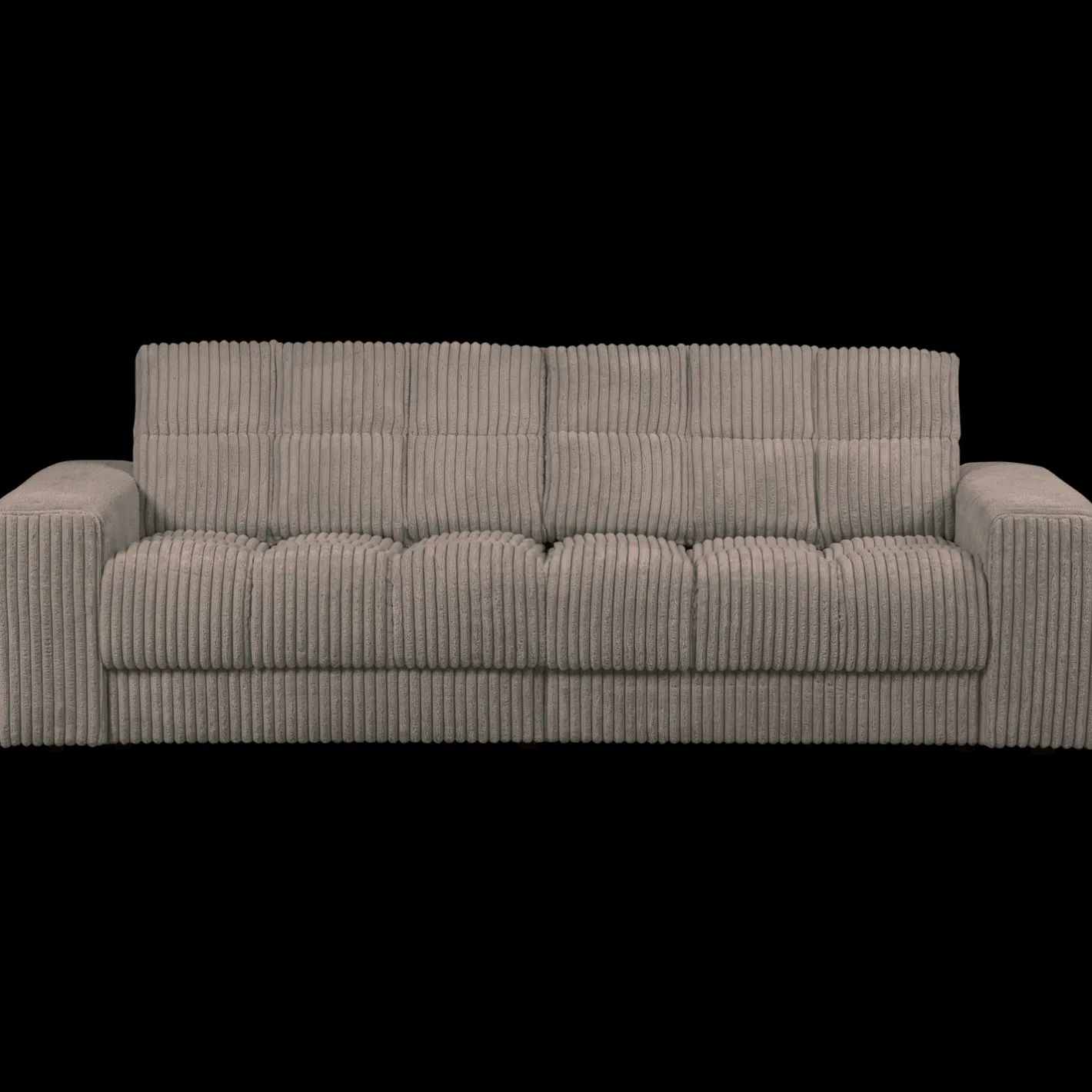 Clearance WOOOD Second Date Rib 2-Zitsbank Mud