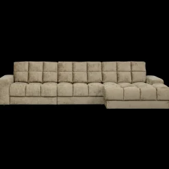 WOOOD Second Date Velvet Chaise Longue Wheatfield