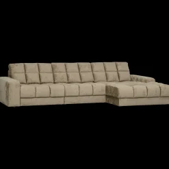 WOOOD Second Date Velvet Chaise Longue Wheatfield