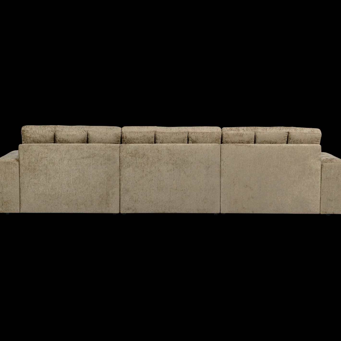 WOOOD Second Date Velvet Chaise Longue Wheatfield