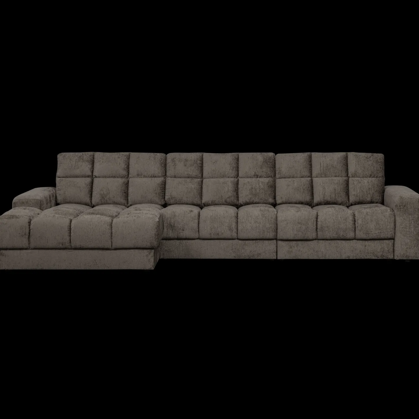 Clearance WOOOD Second Date Velvet Chaise Lounge Mountain