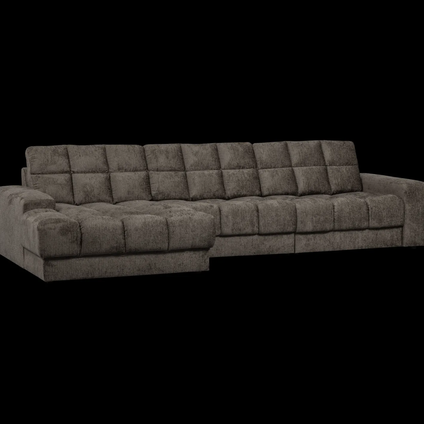 Clearance WOOOD Second Date Velvet Chaise Lounge Mountain