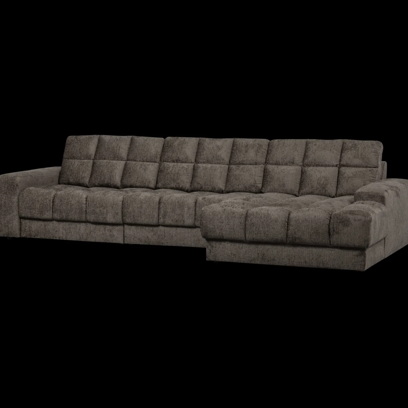Outlet WOOOD Second Date Velvet Chaise Longue Mountain