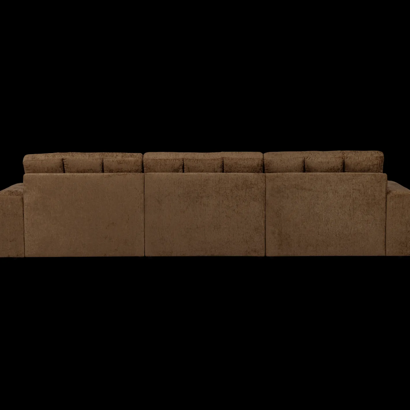 WOOOD Second Date Velvet Chaise Longue Brass