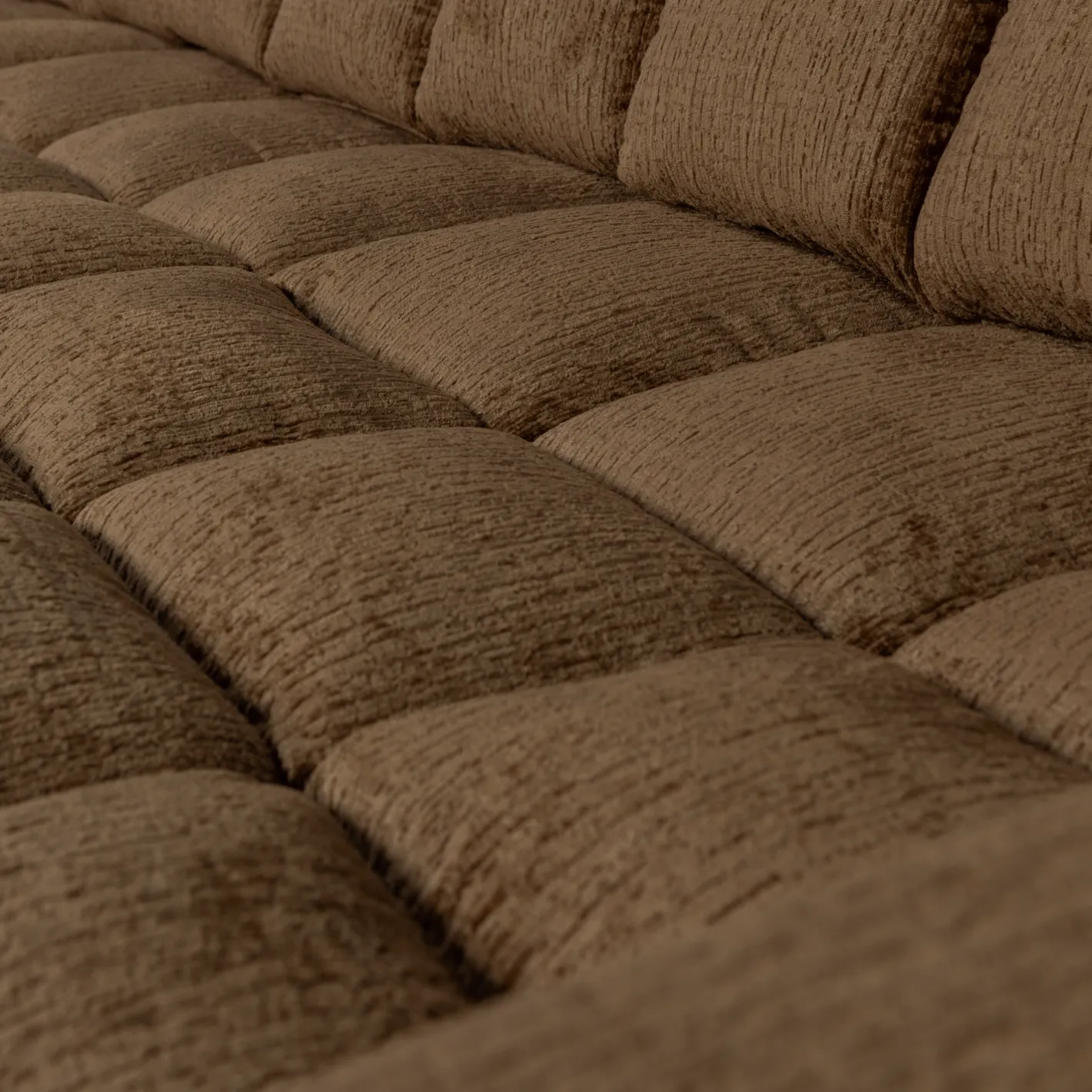 WOOOD Second Date Velvet Chaise Longue Brass