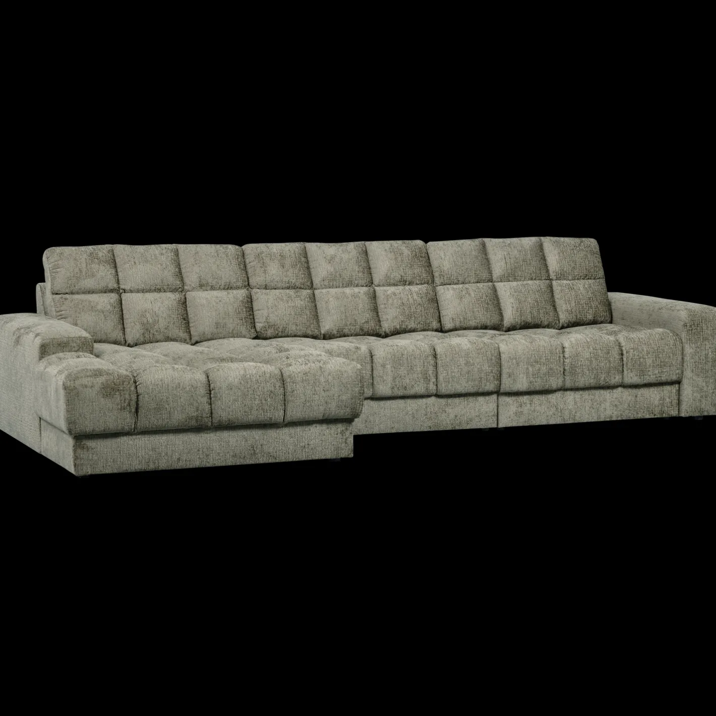 Best WOOOD Second Date Velvet Chaise Longue Frost