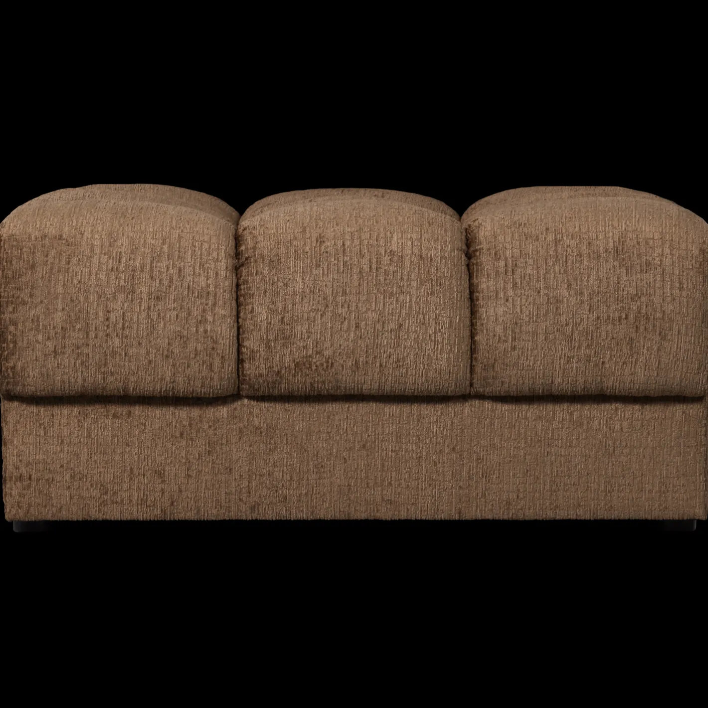 Online WOOOD Second Date Velvet Hocker Brass