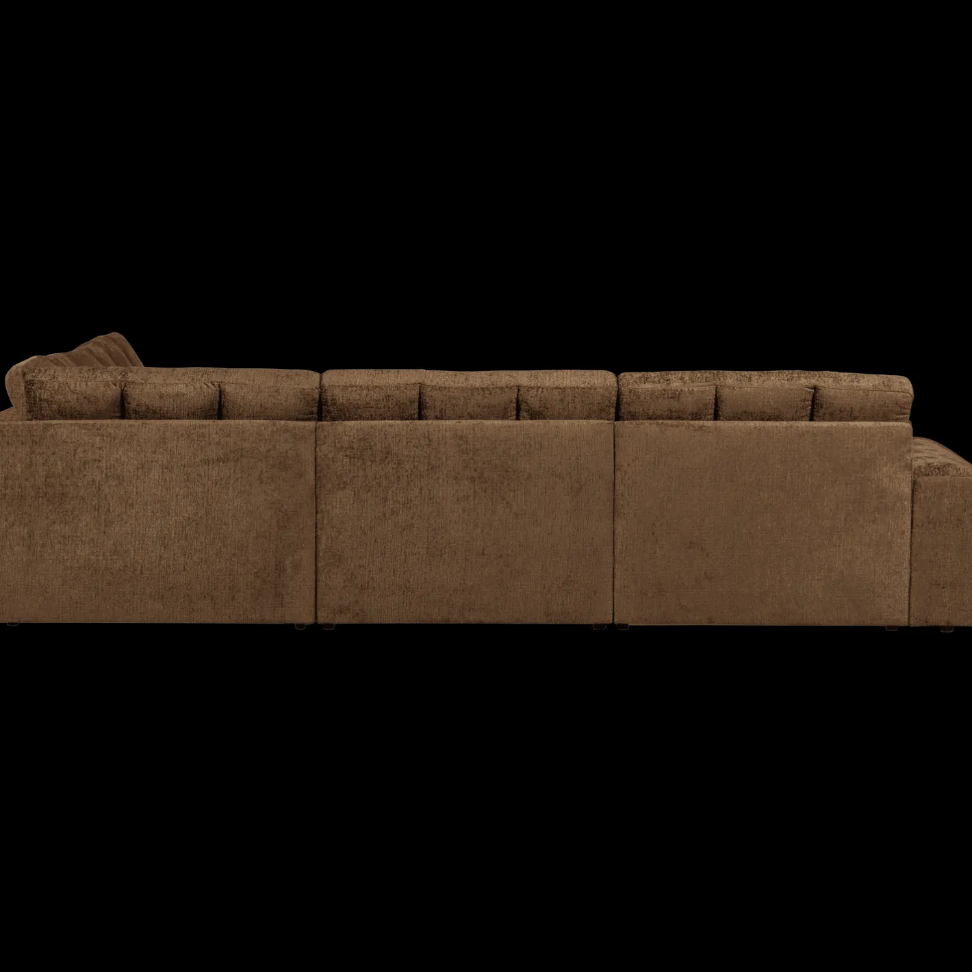 Discount WOOOD Second Date Velvet Hoekbank Brass