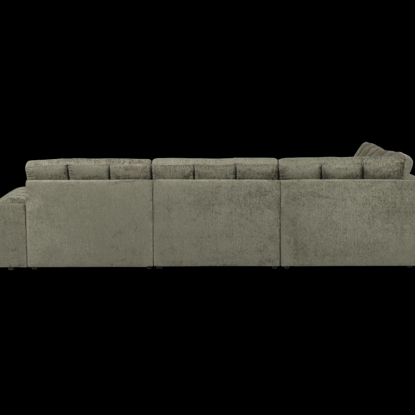 Online WOOOD Second Date Velvet Hoekbank Frost