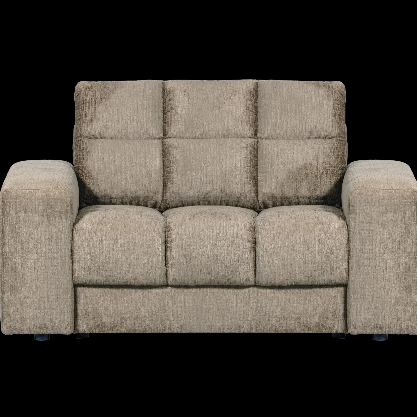 Hot WOOOD Second Date Velvet Loveseat Wheatfield
