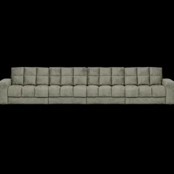 Discount WOOOD Second Date Velvet 4-Zitsbank Frost