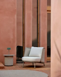 Discount Kave Home Sedalis Outdoor Fauteuil Taupe, Beige