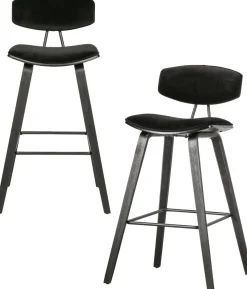 New WOOOD Senn Barkruk Black