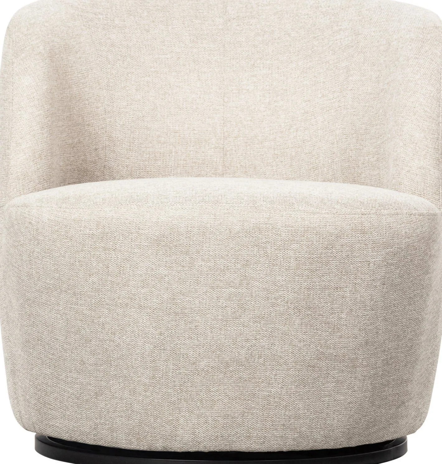 New WOOOD Serra Draaifauteuil Off White