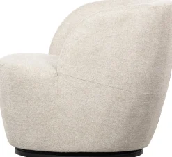 New WOOOD Serra Draaifauteuil Off White