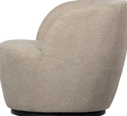 Best WOOOD Serra Draaifauteuil Sand