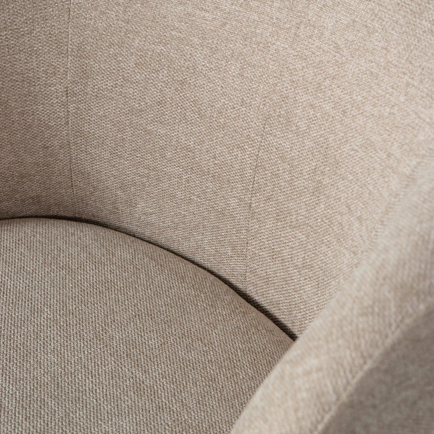 Best WOOOD Serra Draaifauteuil Sand