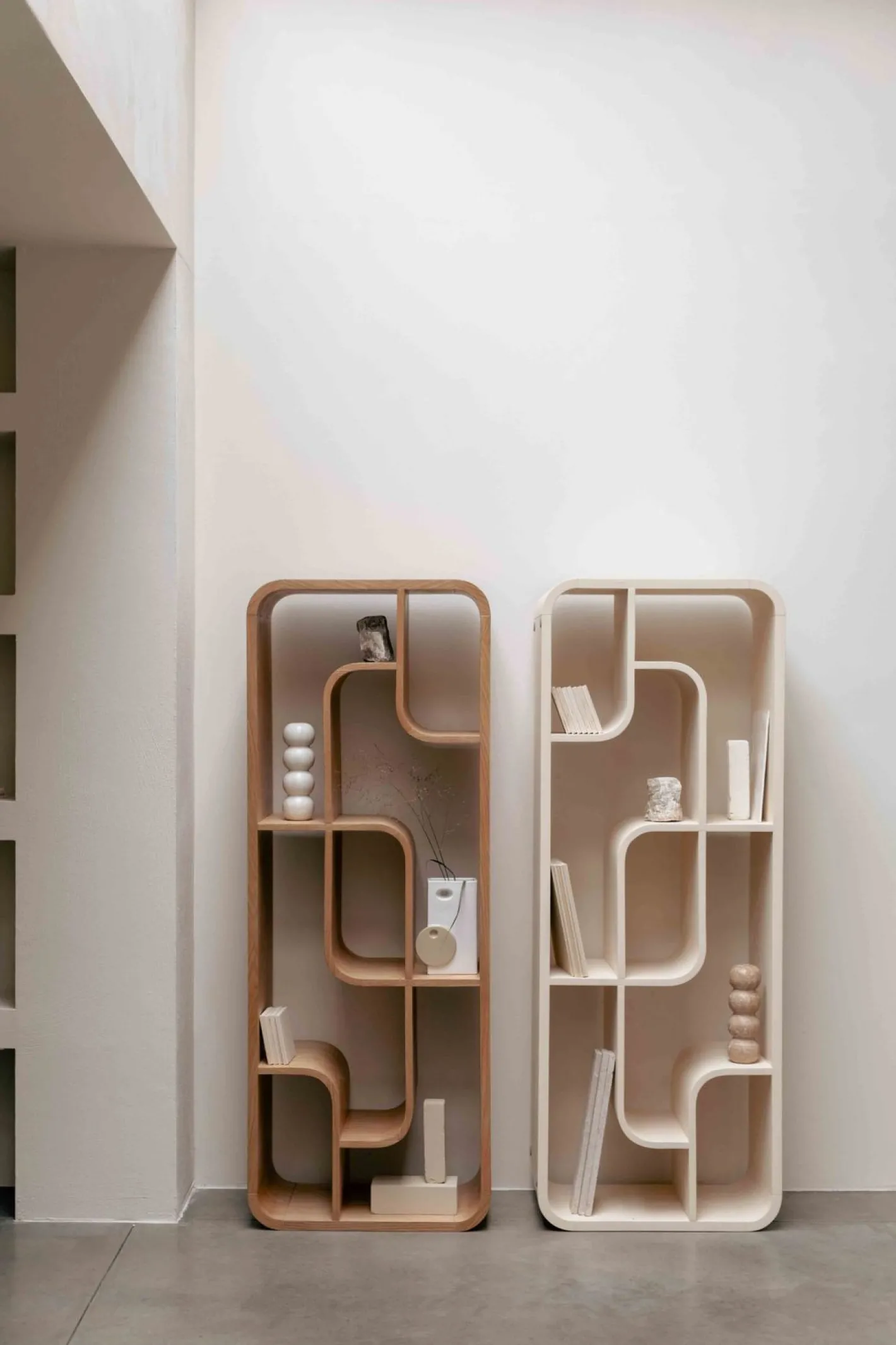 Clearance Zuiver Seven Vakkenkast Beige