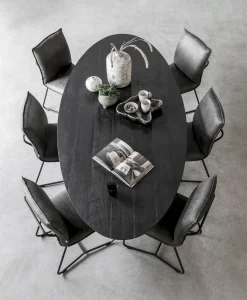 Sale DTP Home Shape Ovaal Eettafel Zwart