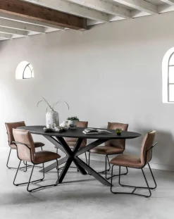 Sale DTP Home Shape Ovaal Eettafel Zwart