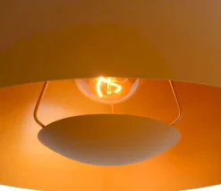 New Lucide Siemon Hanglamp Okergeel, Goud