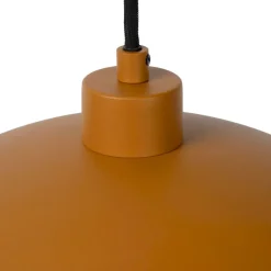 New Lucide Siemon Hanglamp Okergeel, Goud