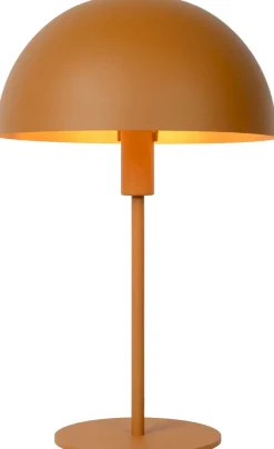 Hot Lucide Siemon Tafellamp Okergeel, Goud