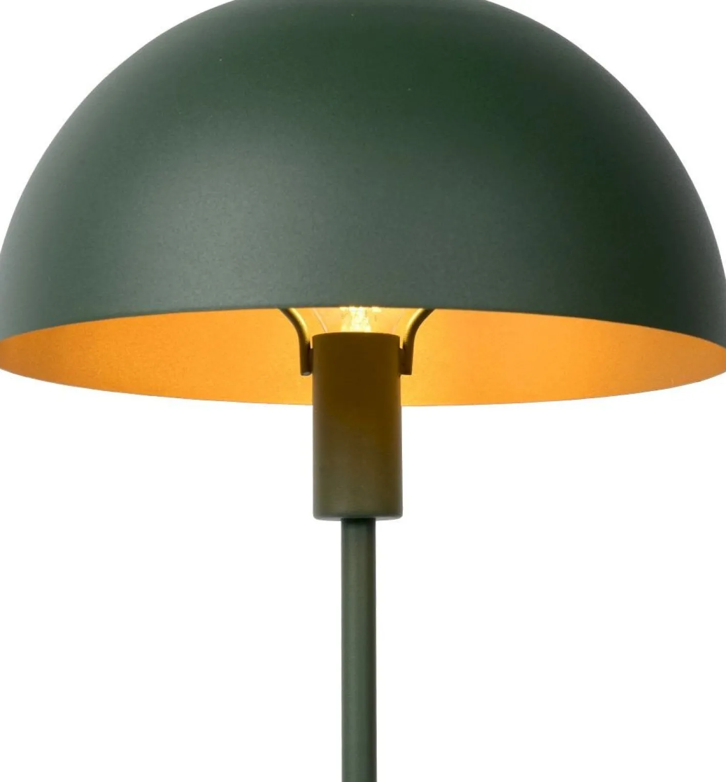 Hot Lucide Siemon Tafellamp Groen, Goud