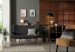 Discount Lucide Siemon Vloerlamp Zwart, Goud