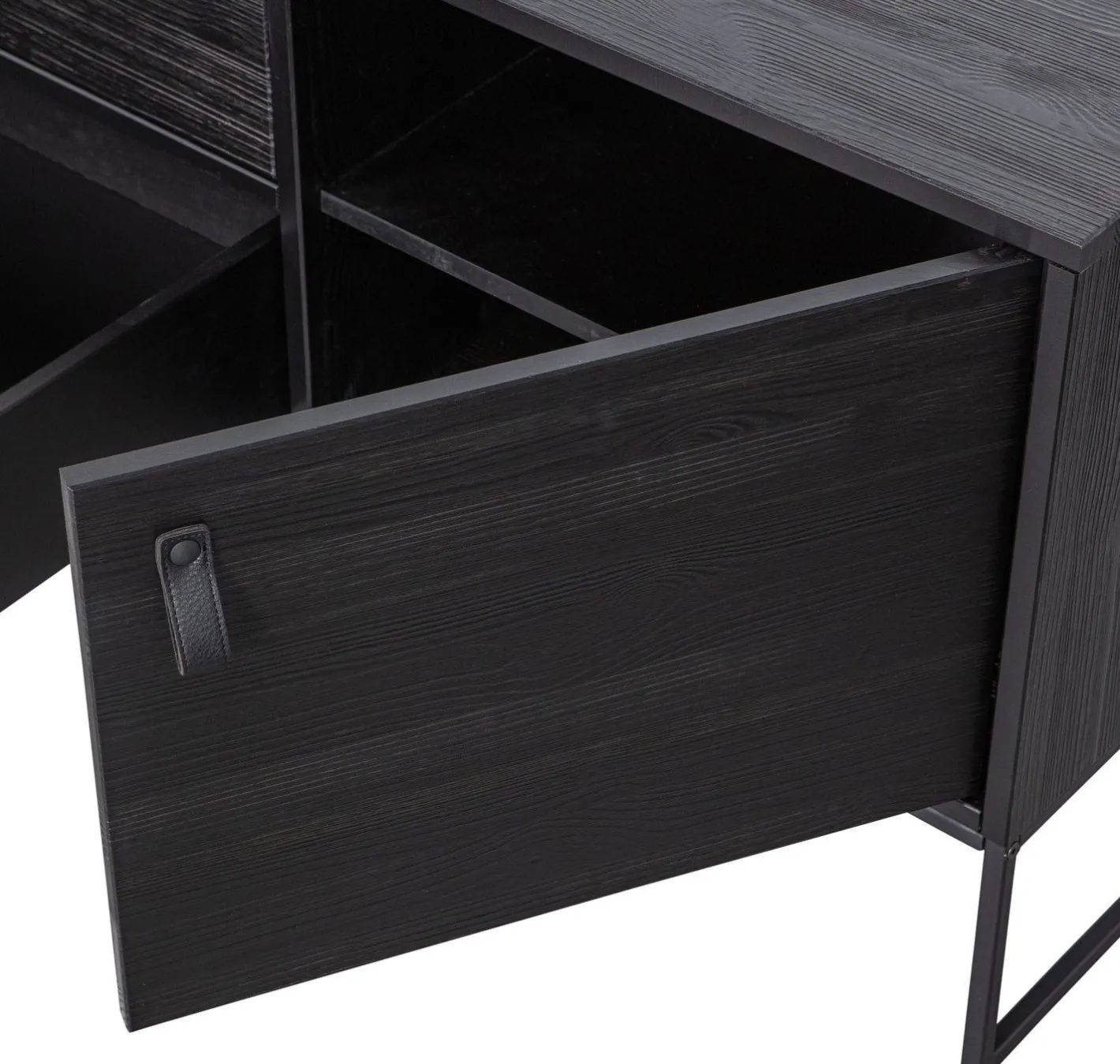 Clearance WOOOD Silas Breed Tv-meubel Black Night