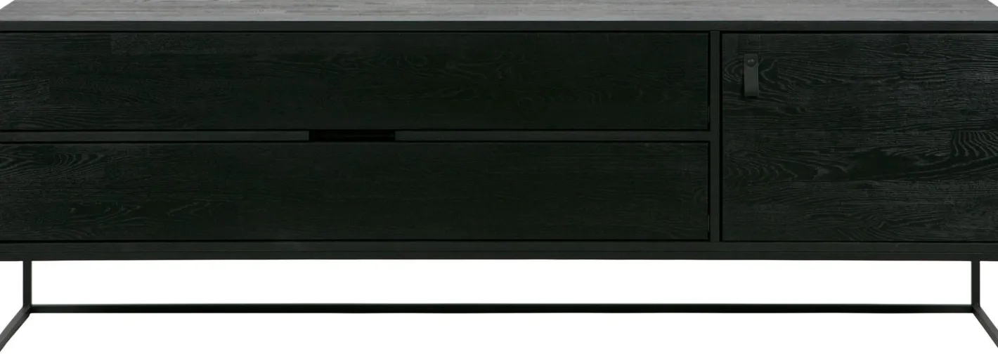 Clearance WOOOD Silas Breed Tv-meubel Black Night