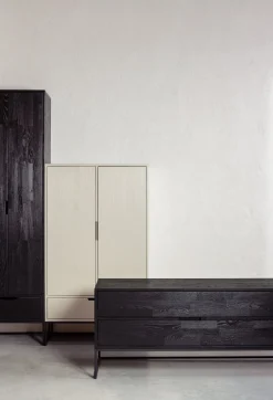 Clearance WOOOD Silas Breed Tv-meubel Black Night